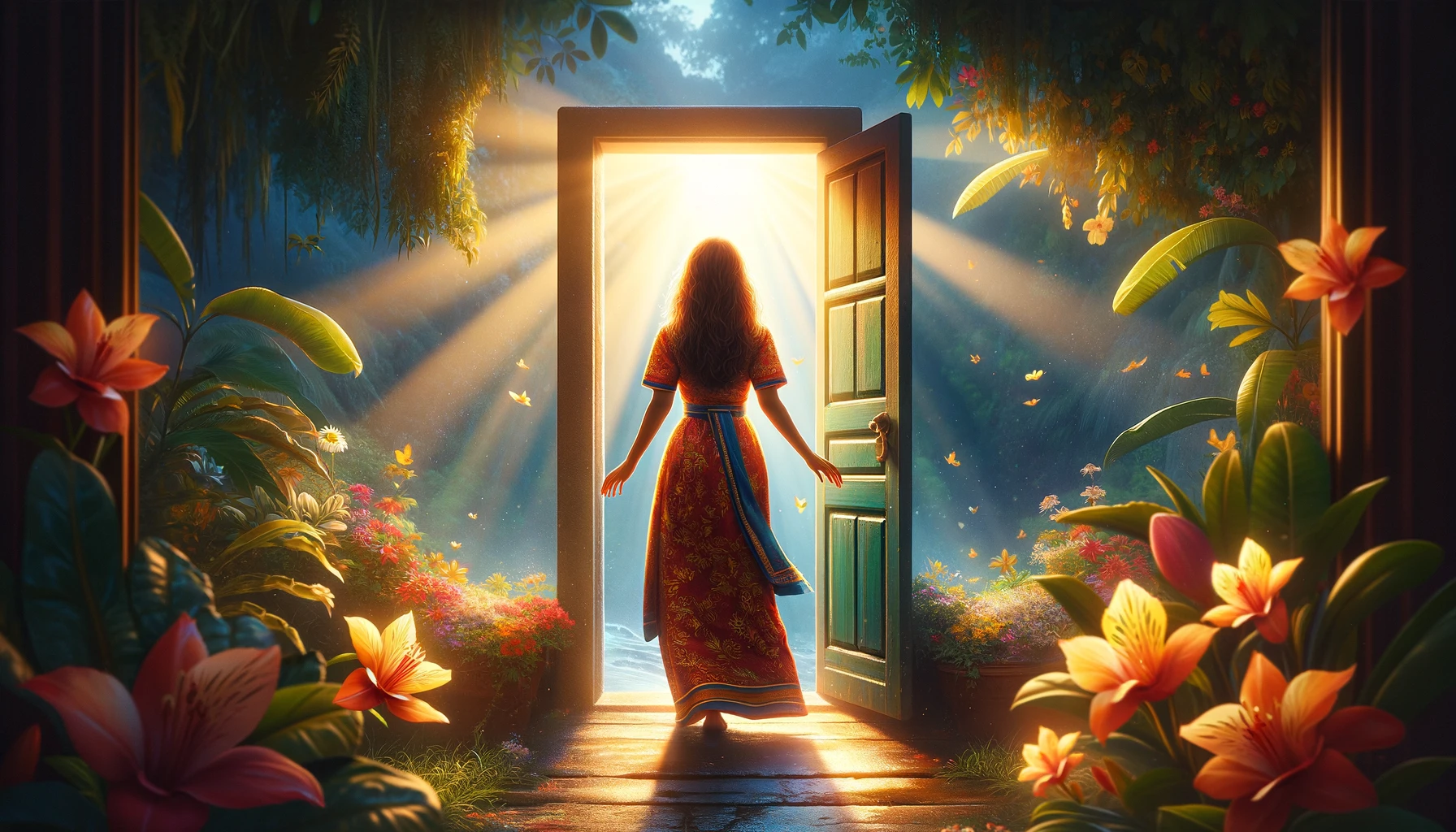 Thresholds of Promise: Welcoming New Beginnings with Open Arms ...